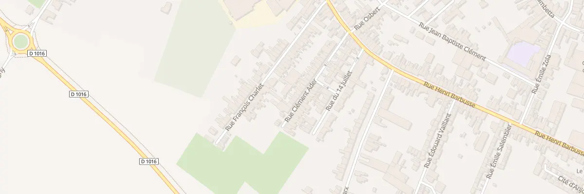 Plan du 30 Rue Clément Ader à Caudry