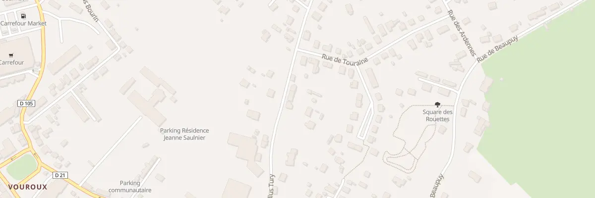 Plan du 19 Rue Claudius Tury à Varennes-sur-Allier