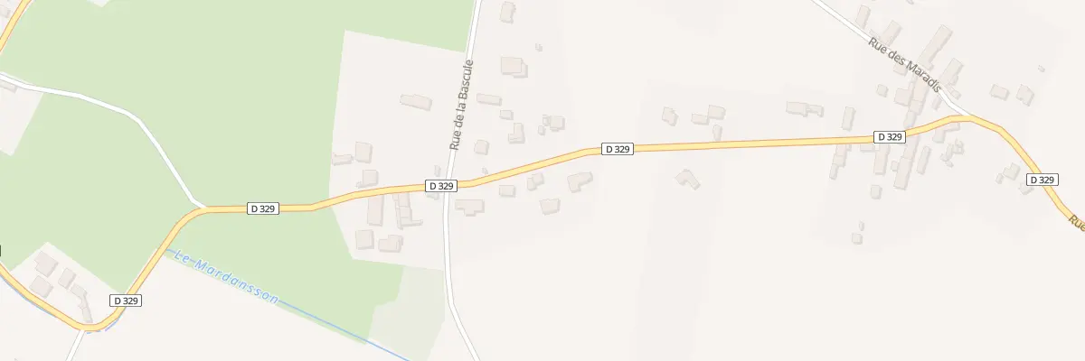 Plan du 5555 Demolle à Luzillat