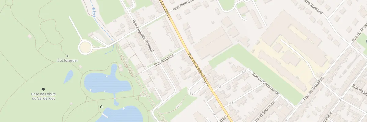 Plan du 153 Rue de la République à Caudry
