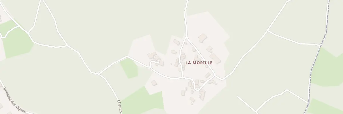Plan du 2 La Morille à Ravel