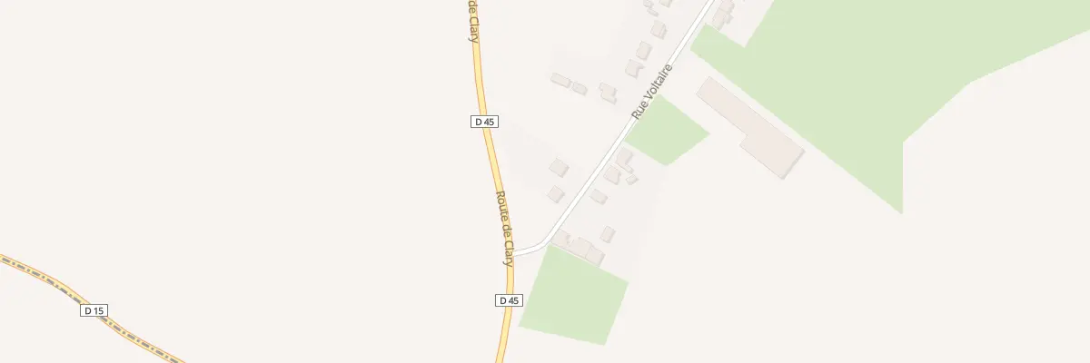 Plan du 42 Rue Voltaire à Montigny-en-Cambrésis