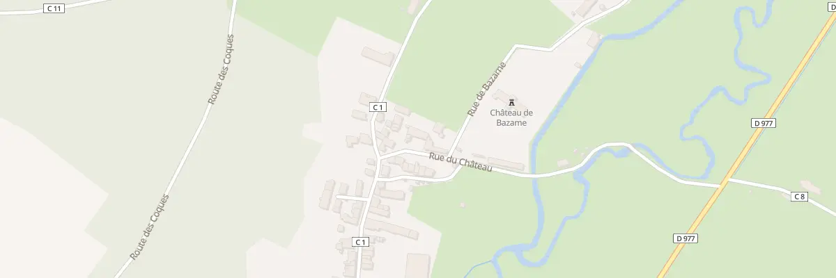 Plan du 118 Chivres à Courcelles