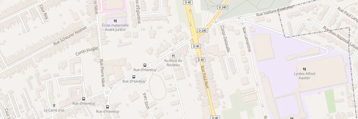 Plan du 130T Rue du Maréchal Leclerc à Denain