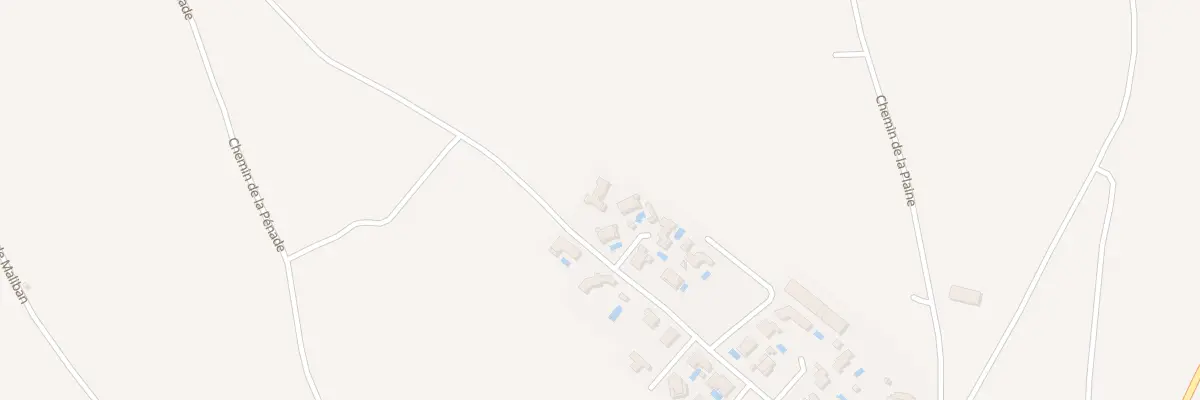 Plan du 5342F Che de Roste à Nizas