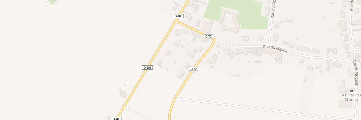 Plan du 4 Rue de Beauchery à Villiers-Saint-Georges