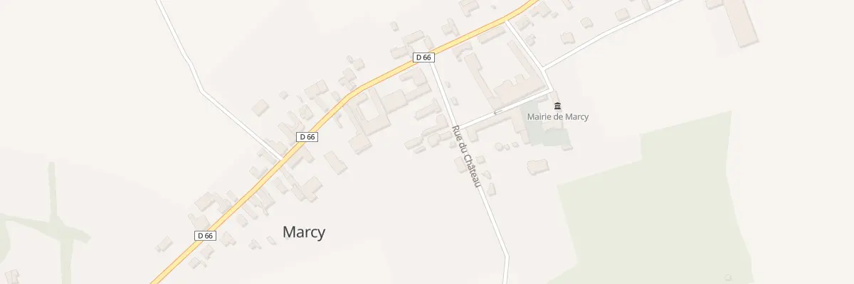 Plan du 6 Rue du Château à Marcy