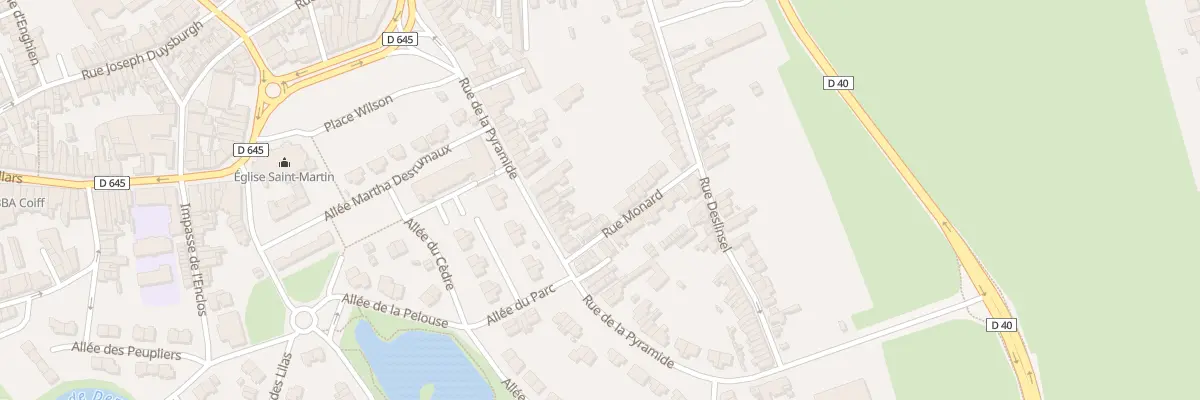 Plan du 203 Rue de la Pyramide à Denain