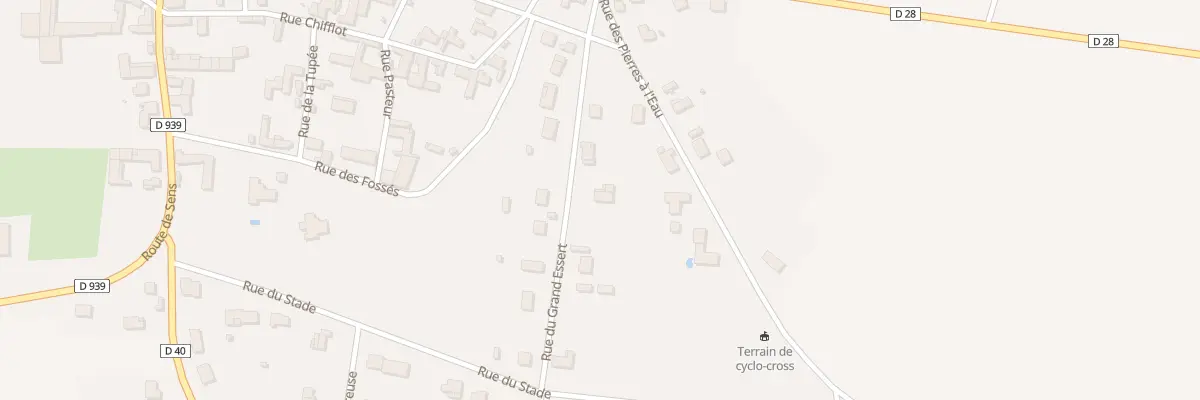 Plan du 3 Rue du Grand Essert à Thorigny-sur-Oreuse