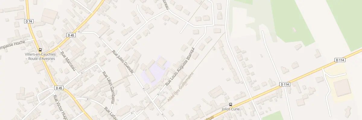 Plan du 11 Rue Blanqui à Villers-en-Cauchies