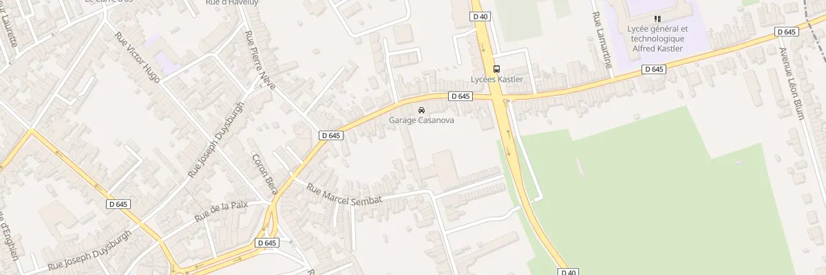 Plan du 44Q Rue Paul Elie Casanova à Denain
