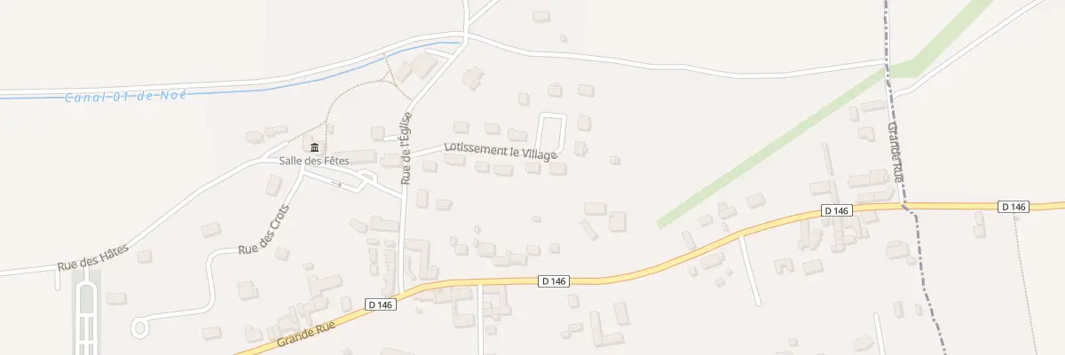 Plan du 5 Lot le Village à Noé