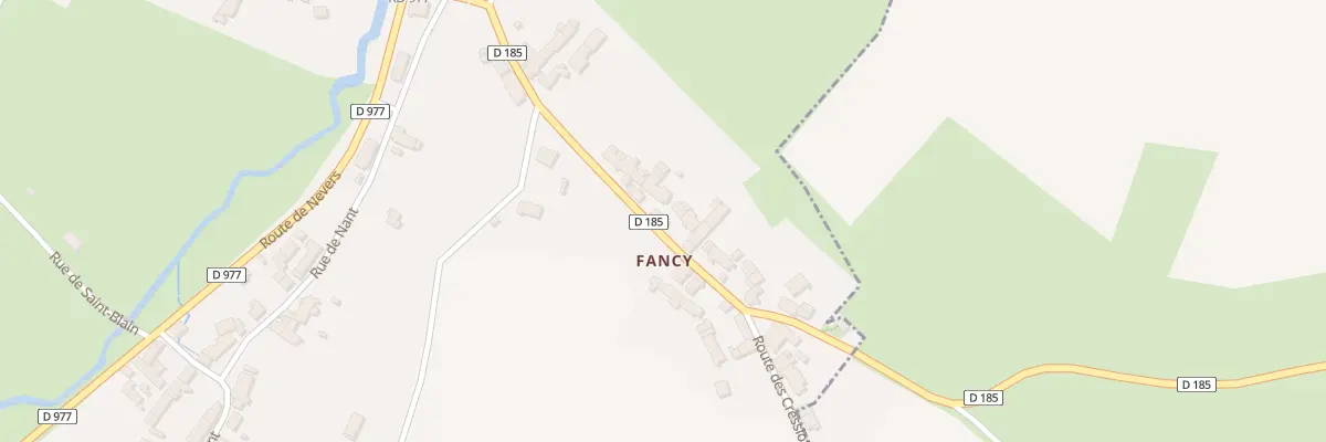 Plan du 26 Fancy à Courcelles
