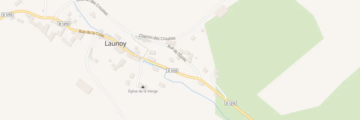 Plan du 2 Rue de l’Ecole à Launoy