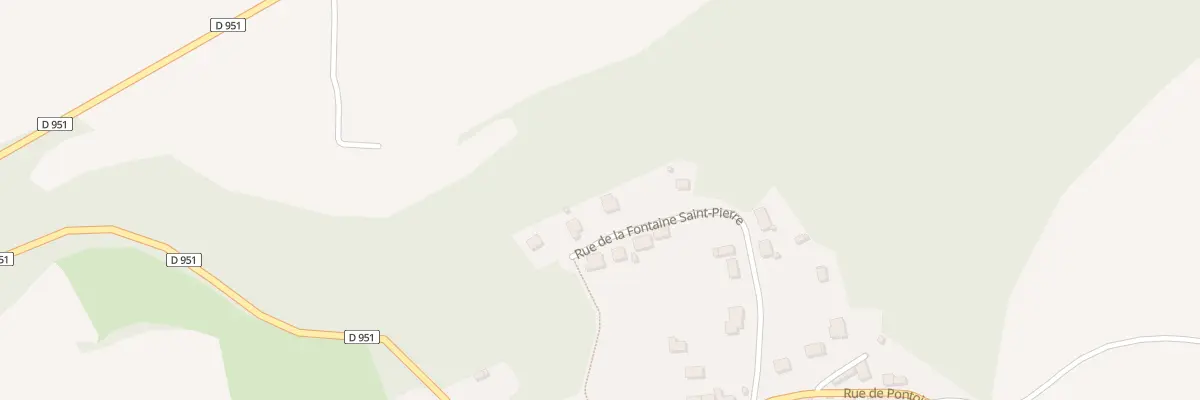 Plan du 9 Rue de la Fontaine St Pierre à Chacrise