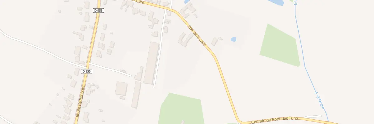 Plan du 350 Rue de la Gare à Lecelles