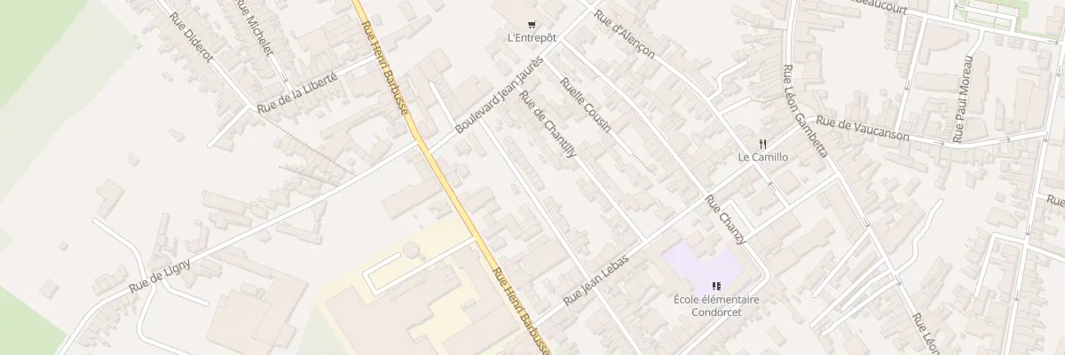 Plan du 19 Rue de Belfort à Caudry