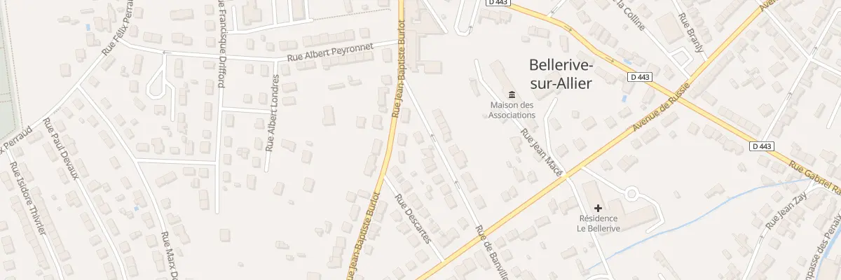 Plan du 34 Rue de Banville à Bellerive-sur-Allier