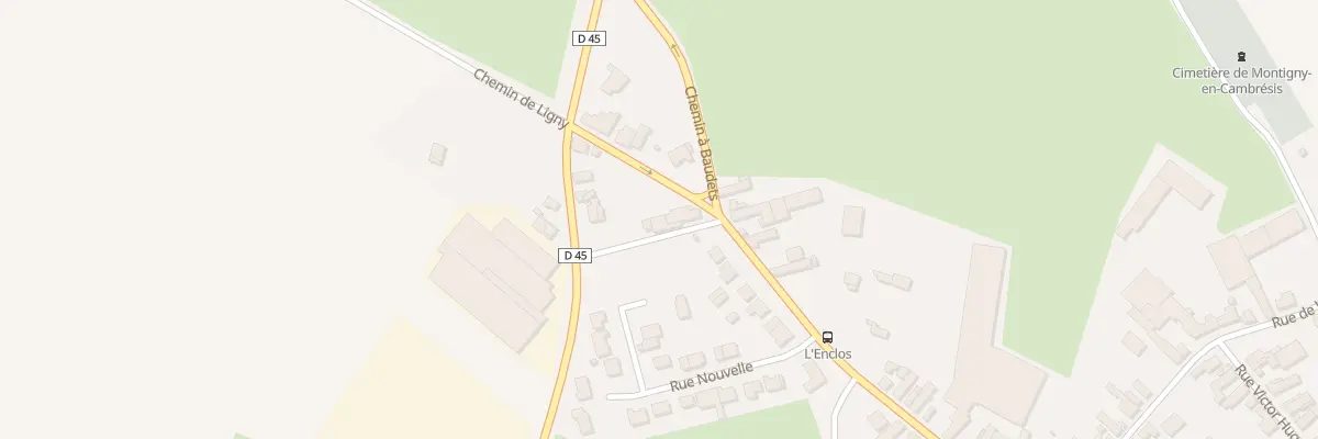 Plan du 31 Rue Jean Jaurès à Montigny-en-Cambrésis