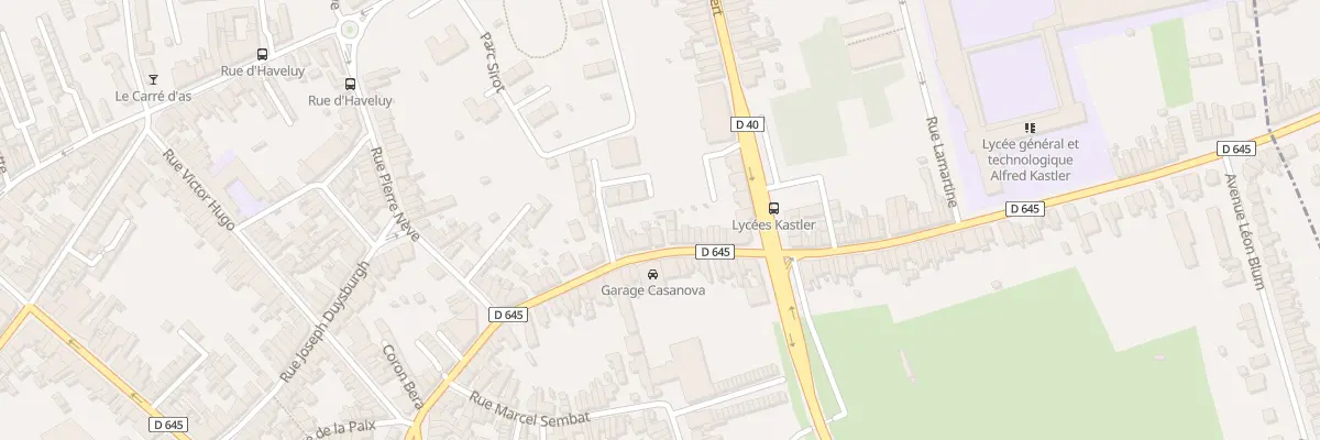 Plan du 49A Rue Paul Elie Casanova à Denain