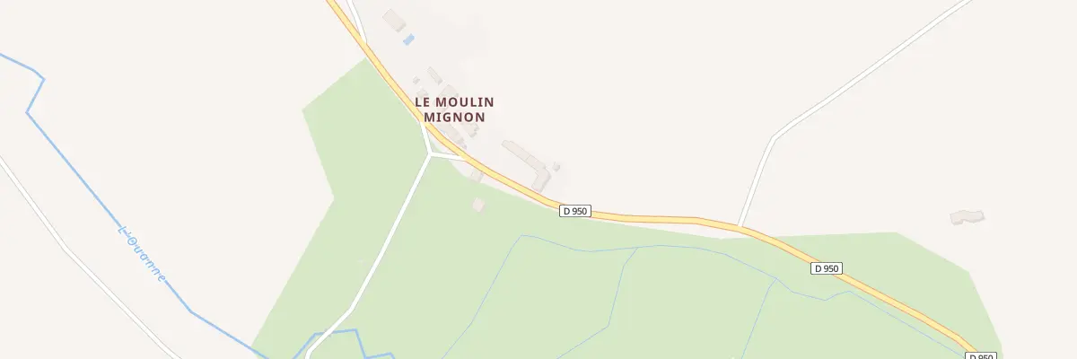Plan du 2 Moulin Mignon à Ouanne