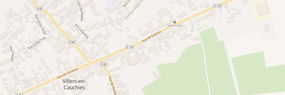 Plan du 20 Rue de Saulzoir à Villers-en-Cauchies