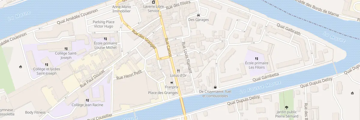 Plan du 1 Rue Emile Morlot à Château-Thierry