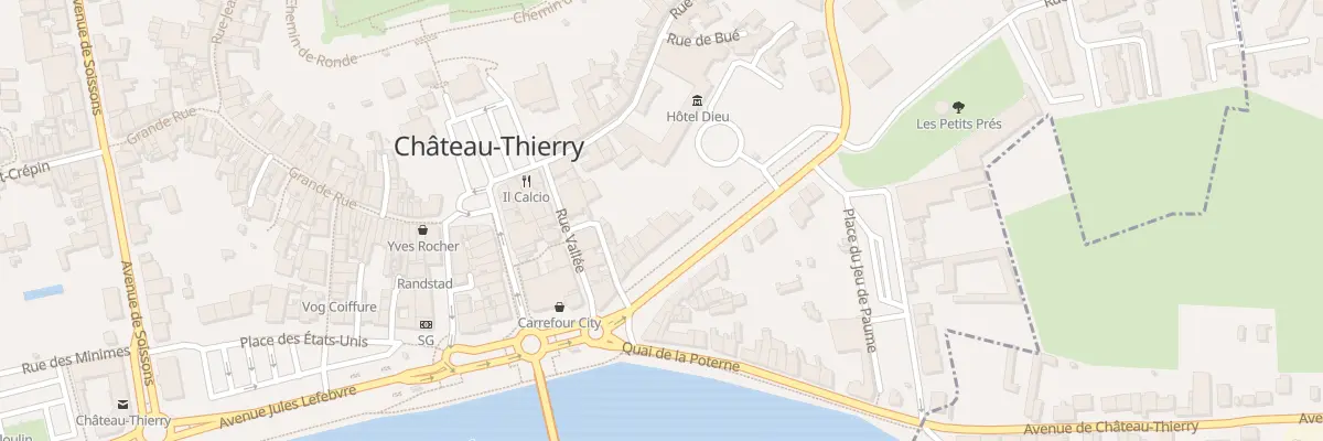 Plan du 10 Av Joussaume Latour à Château-Thierry