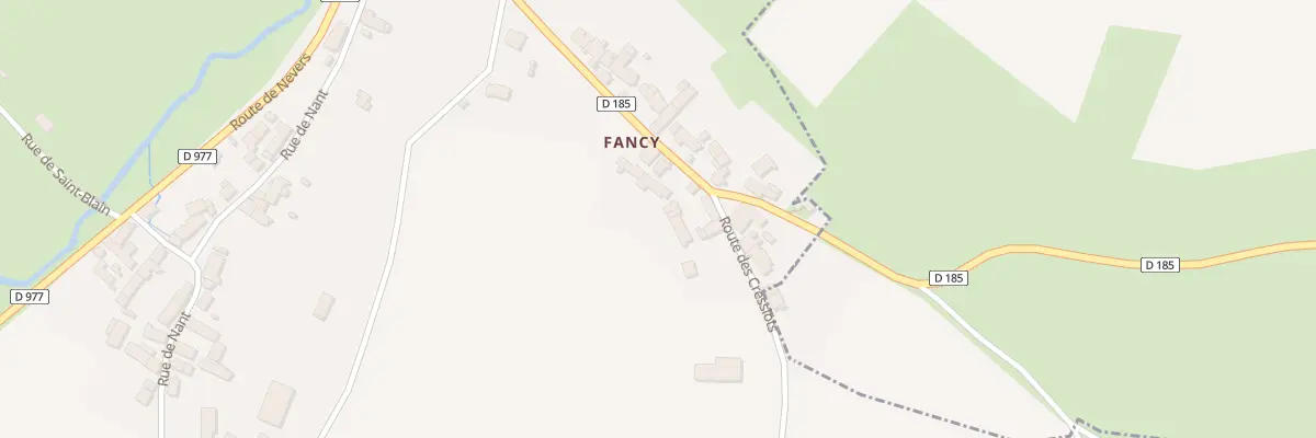 Plan du 36A Fancy à Courcelles