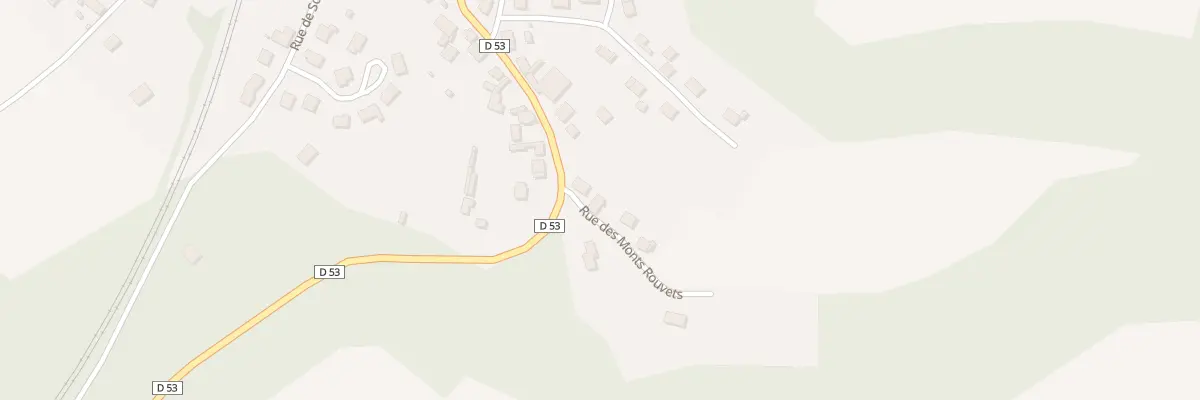 Plan du 2 Rue des Monts Rouvets à Margival