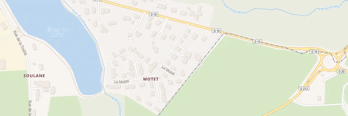 Plan du 8 Motet à Ravel