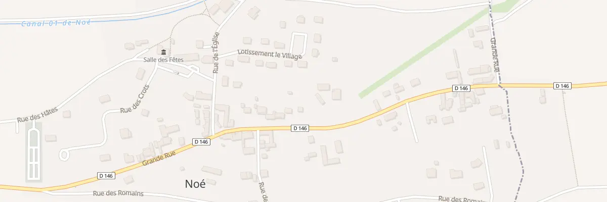 Plan du 18 Grande Rue à Noé
