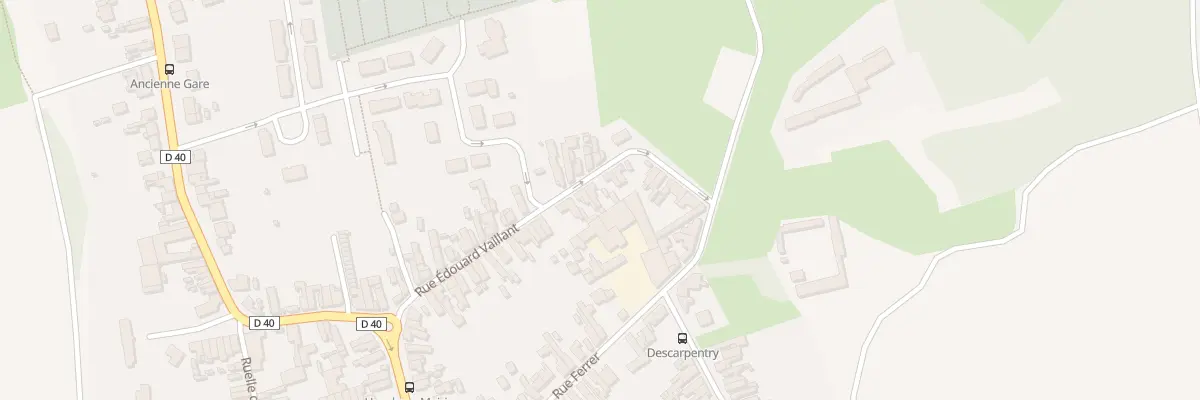 Plan du 44 Rue Edouard Vaillant à Haveluy