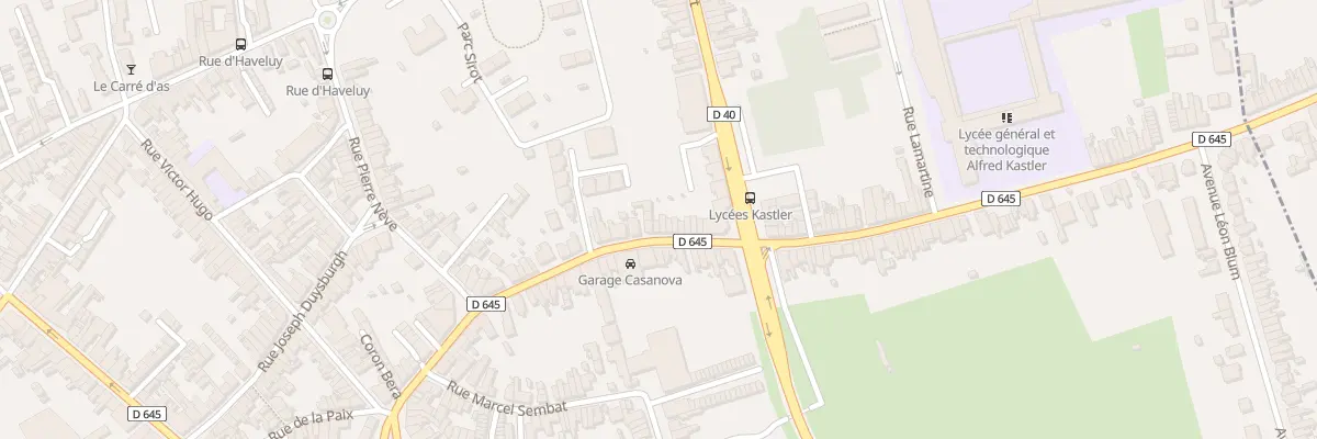 Plan du 51 Rue Paul Elie Casanova à Denain