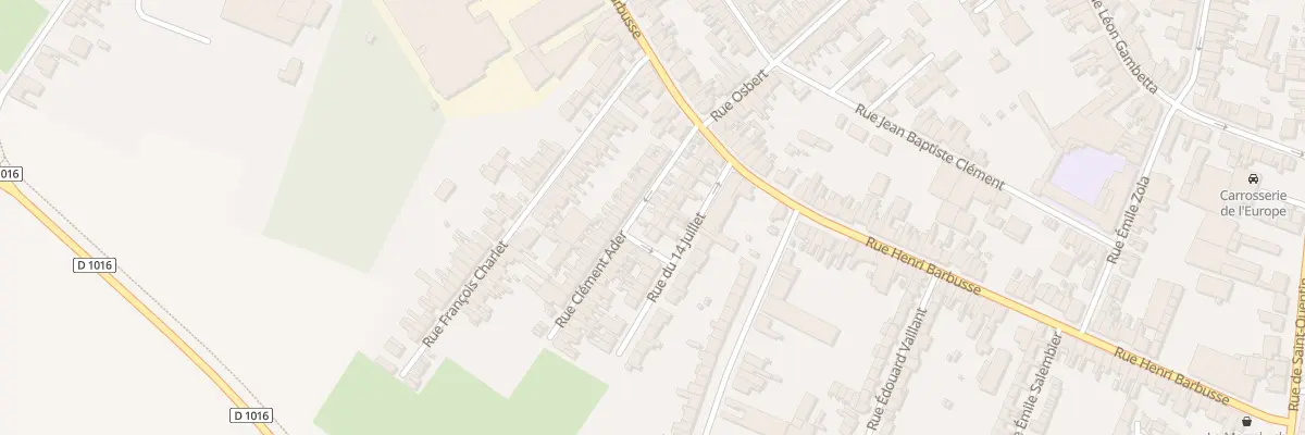 Plan du 19 Rue Clément Ader à Caudry