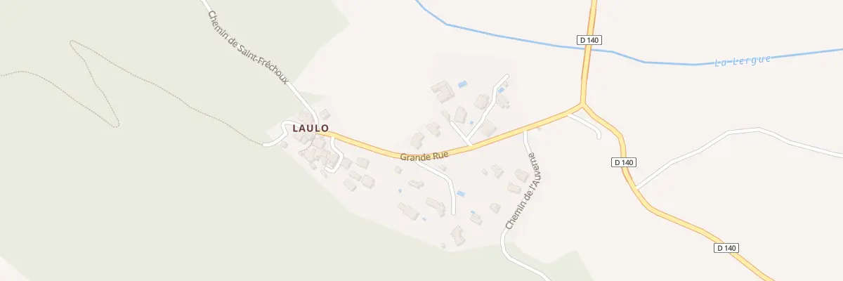 Plan du 5142 Laulo au Bosc
