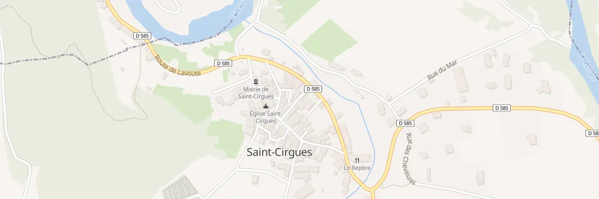 Plan du 5056 Le Bourg à Saint-Cirgues