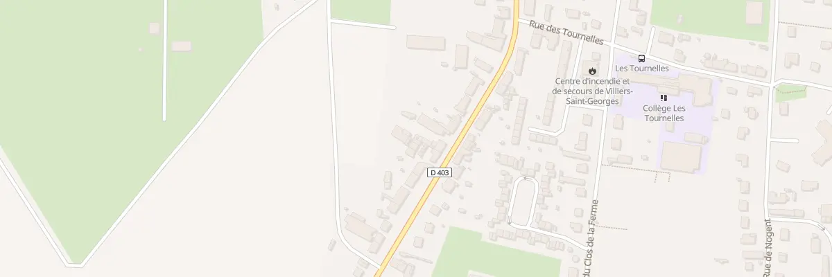 Plan du 64B Rue de Provins à Villiers-Saint-Georges