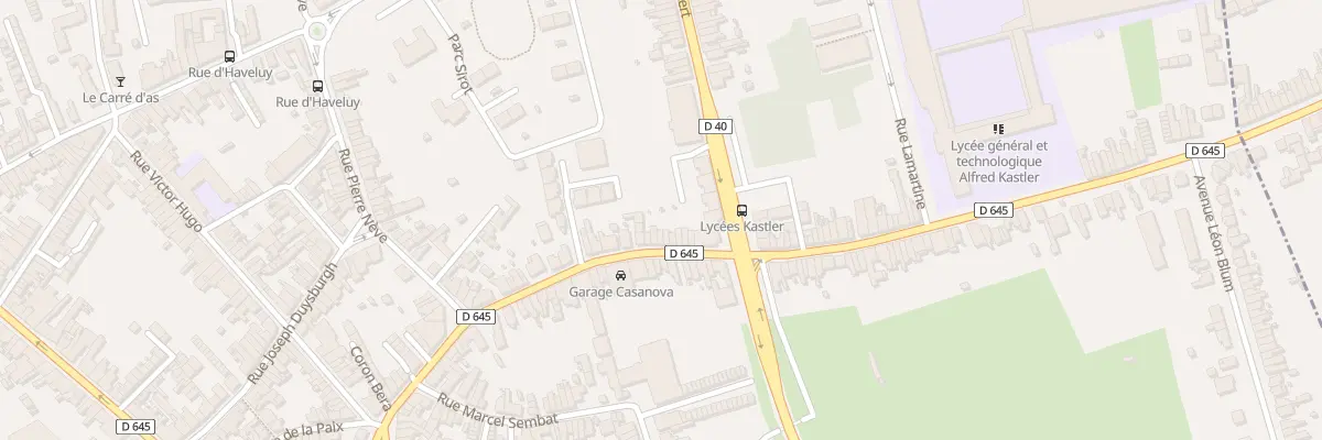 Plan du 55 Rue Paul Elie Casanova à Denain