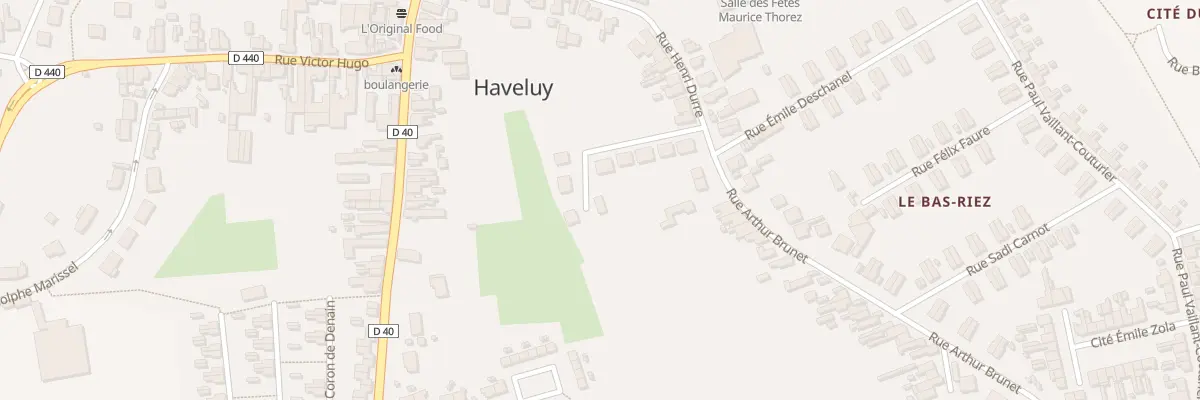 Plan du 40 Rue Henri Durre à Haveluy