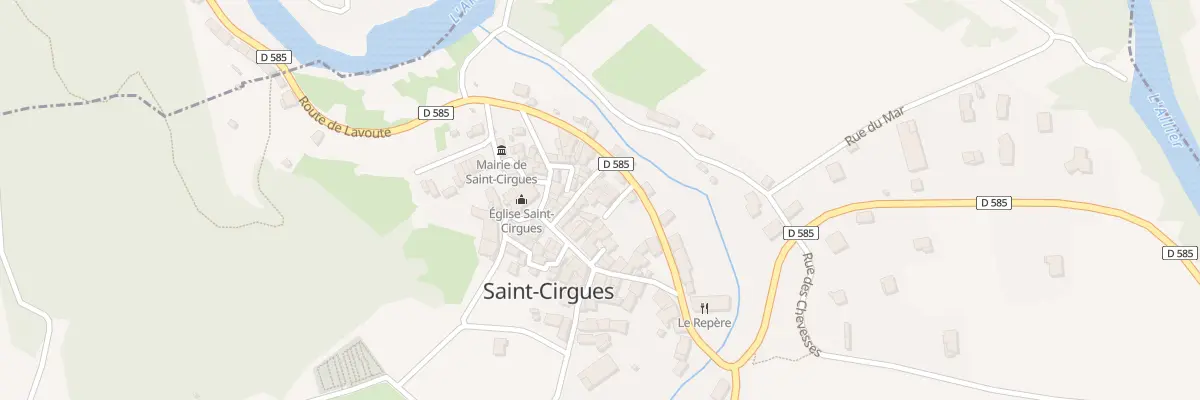 Plan du 5042 Le Bourg à Saint-Cirgues