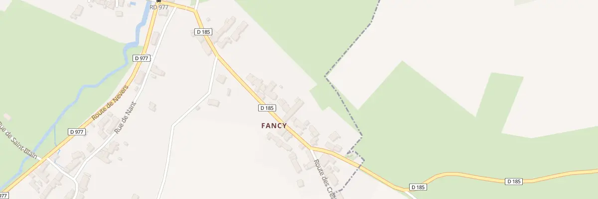 Plan du 28 Fancy à Courcelles