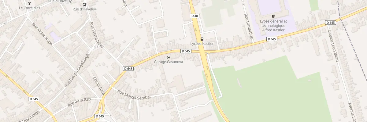 Plan du 60 Rue Paul Elie Casanova à Denain