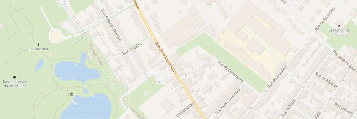 Plan du 148 Rue de la République à Caudry