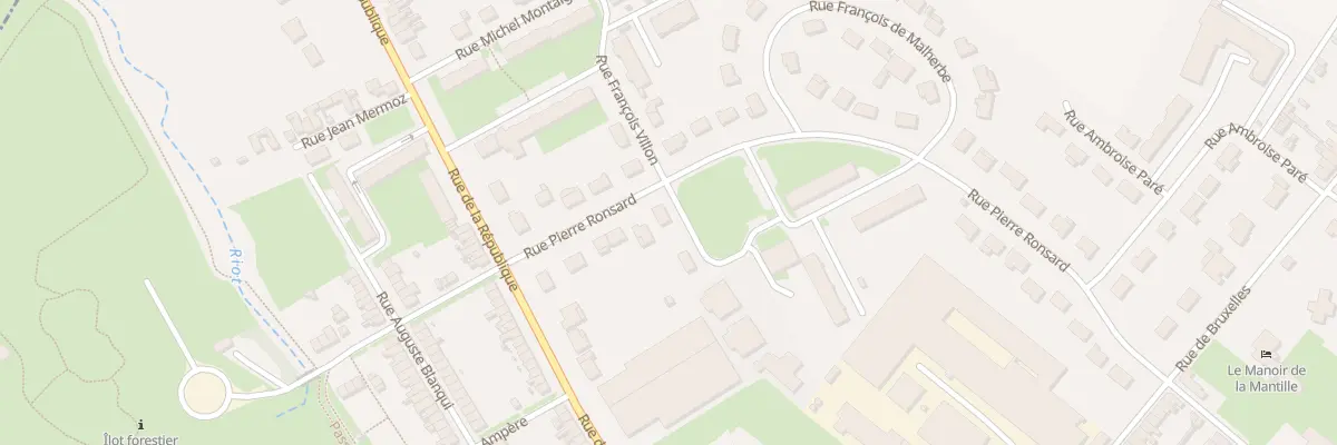 Plan du 2 Rue Clément Marot à Caudry