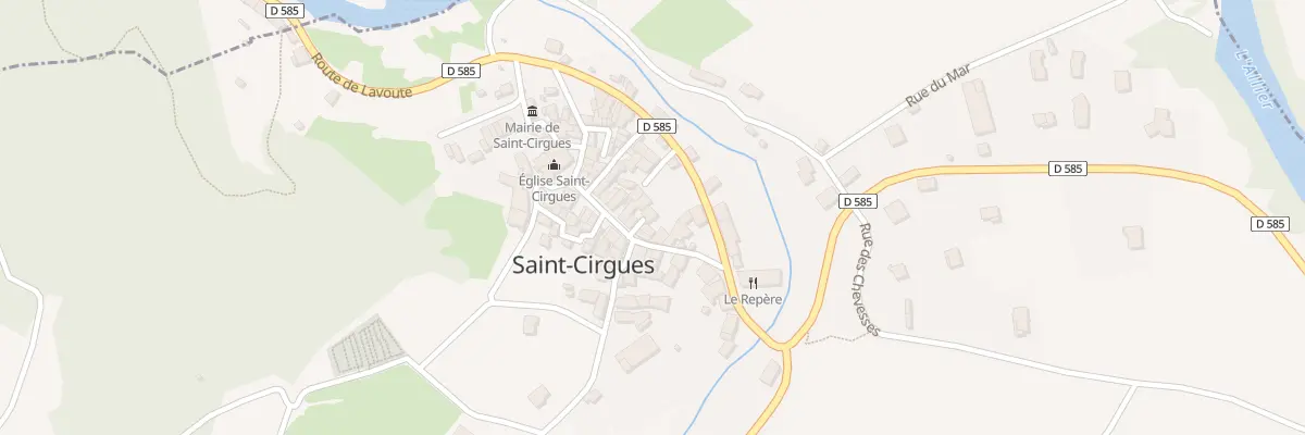 Plan du 5037 Le Bourg à Saint-Cirgues