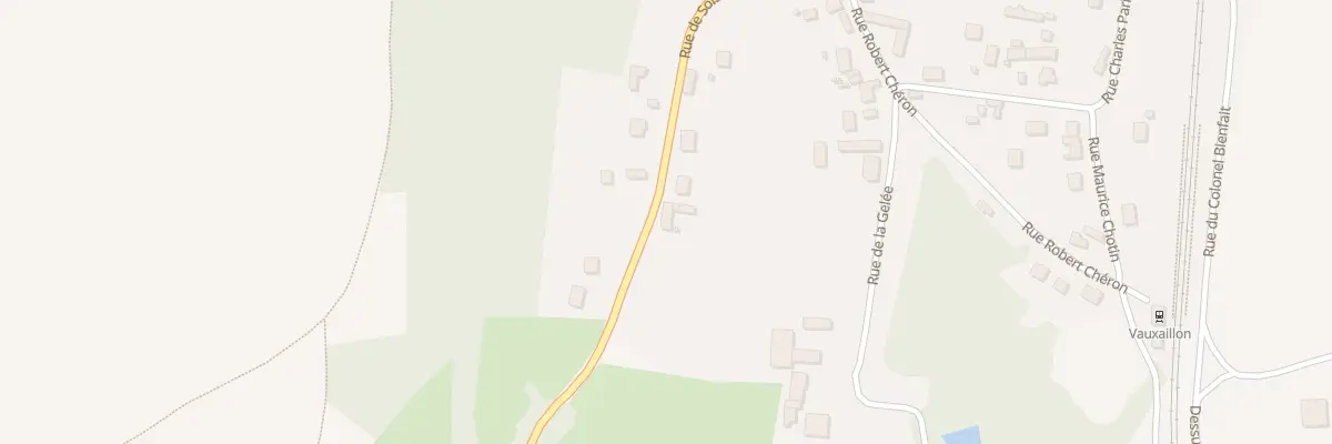 Plan du 278 Rue de Soissons à Vauxaillon