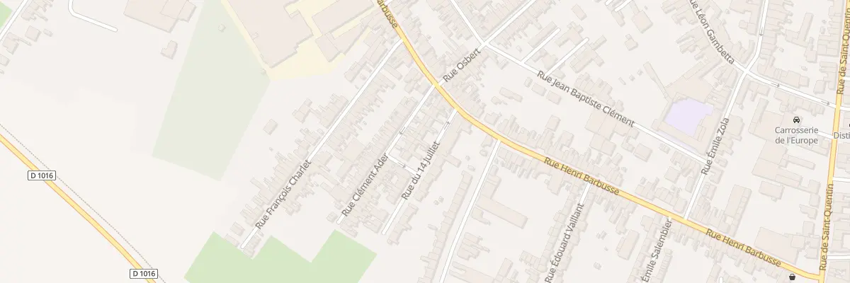 Plan du 10 Rue du Quatorze Juillet à Caudry