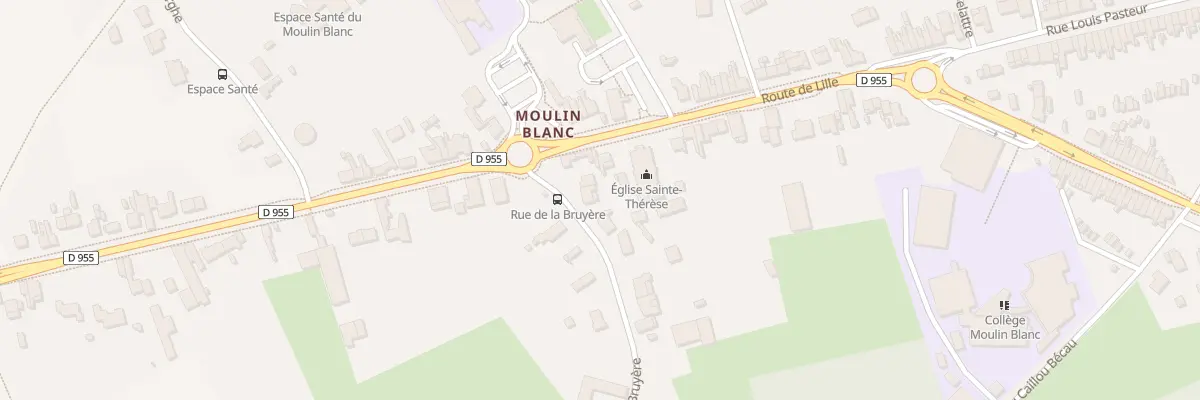 Plan du 45 Rue de la Bruyère à Saint-Amand-les-Eaux