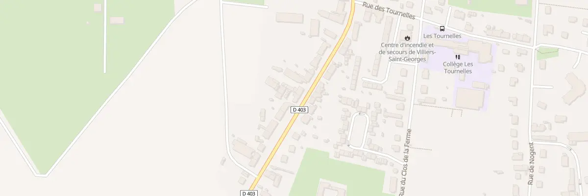Plan du 66 Rue de Provins à Villiers-Saint-Georges